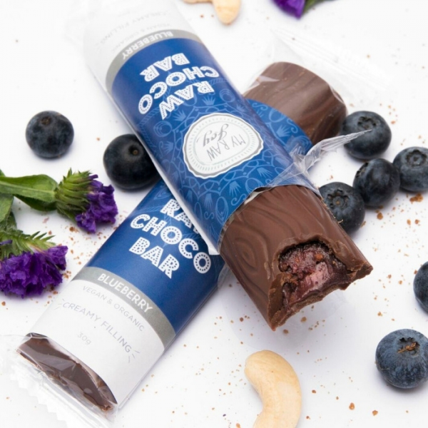 Cream Choco Bar - Blueberry Cream